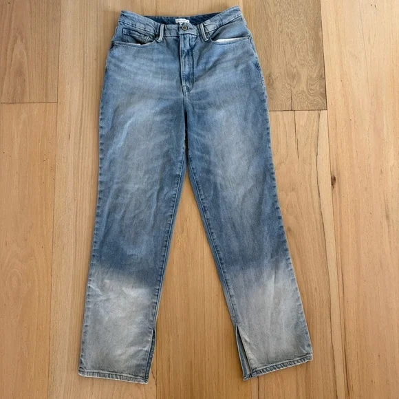 Good American Good Boy Straight Jeans Size 31 - Picture 6 of 12